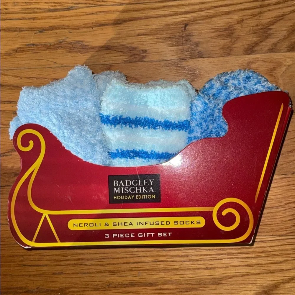 Badgley Mischka Neroli & Shea Infused Socks!